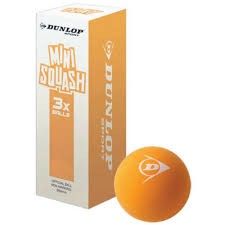 Dunlop Mini Squash Ball Play